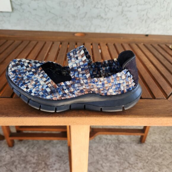 Bernie Mev European Slip-On Comfort Mary Jane Shoes Size EU 38 US 7-7.5 Grip - Picture 4 of 13